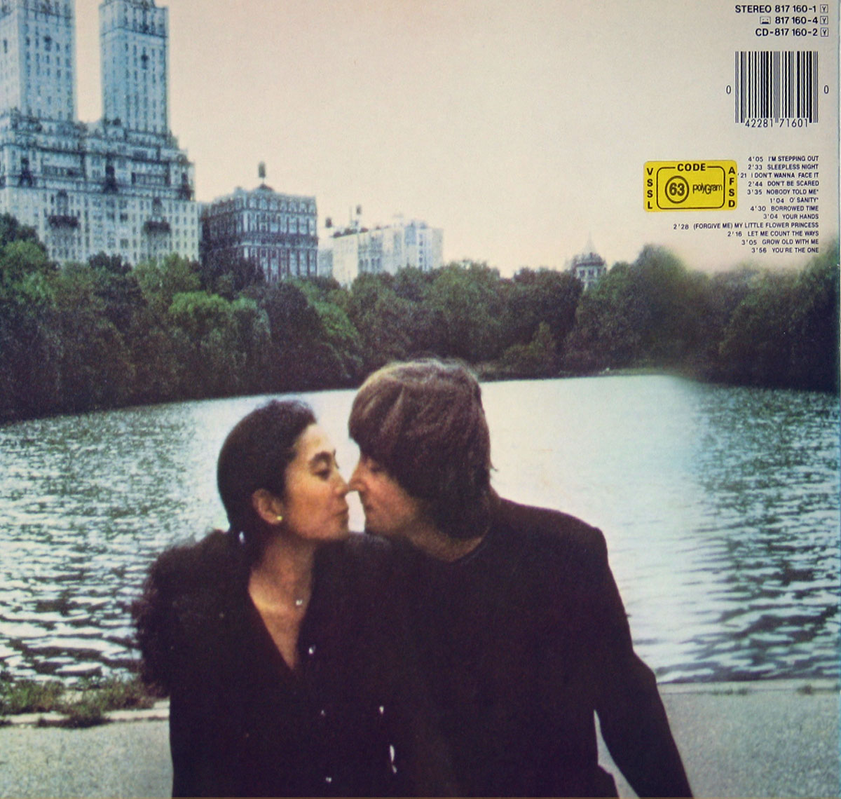 High Resolution Photos of john lennon yoko ono milk honey 